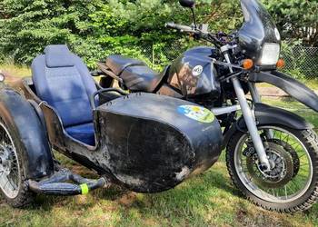 BMW R1100GS z wózkiem bocznym