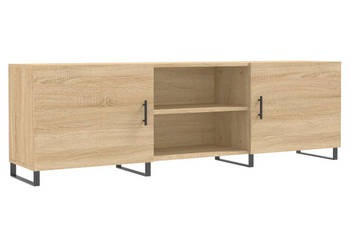 Szafka TV dąb sonoma 150x30x50 cm materiał drewnopochodny WM-829119