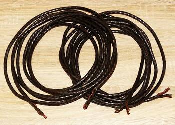 Kable audio, przewody głośnikowe, podwójna skrętka 4 x 1.5 mm², 2 x 3.9 m