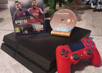 Konsola PlayStation ps 4 1TB pad+ gry