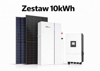 Zestaw budżetowy 10kWh LV (panele, inwerter 3 fazy, magazyn 14,3 kWh)