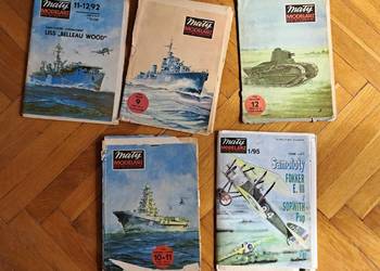 Mały Modelarz – zestaw 5 numerów (lata 80. i 90.)  PRL