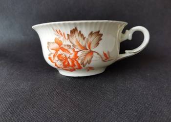Stara przedwojenna filiżanka porcelana Giesche Art Deco