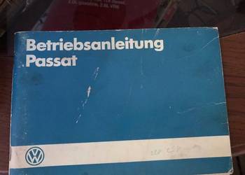 Instrukcja obsługi VW Passat B2 z 1986 roku Instrukcja obsługi VW Passat B2 z 1986 roku