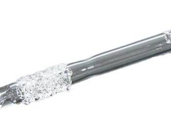 Szklana Fajka Krótka Z Kożuszkiem 12 Cm - Model Monsztuk