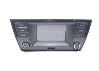 RADIO SKODA FABIA III 6V0035871D ODTWARZACZ MULTIMEDIA, STEREO