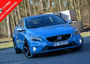 Volvo V40 R-Design Skóry Xenon LED Navi Virtual Zegary Klimatronic Alu 18"…
