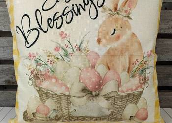 Poszewka na poduszkę wielkanocna