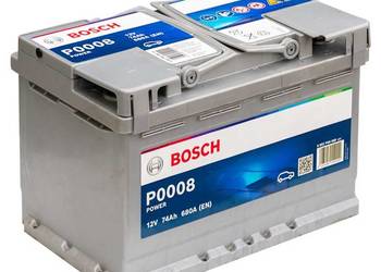 Akumulator  74Ah 680A(EN) BOSCH P0008 Specpart Szczecin
