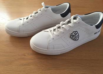 Milano kolor Białe. Skórzane  R40