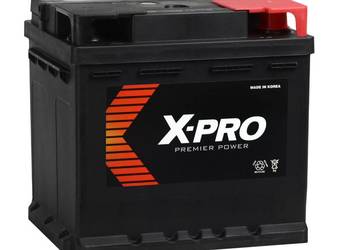 Akumulator X-PRO 50Ah 420A EN wysoki Prawy Plus