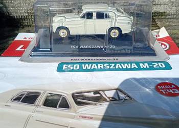 WARSZAWA M20 Garbuska Pobieda Legendy FSO model 1/43 Deagostini Kultowe PRL