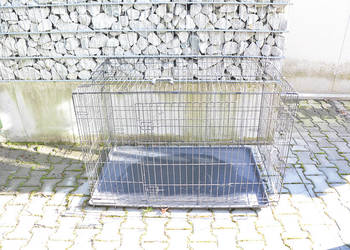DUŻA KLATKA METALOWA KOJEC DLA PSA, KRÓLIKA