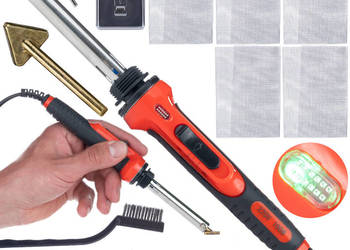 Lutownica do Plastiku 100W | Zestaw 2x PP, PE, ABS, PVC