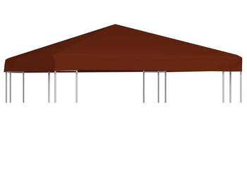 Zadaszenie do altany 310 g/m² 3x3 m terakotowe WM-46622