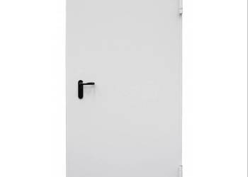 Drzwi przeciwpożarowe e160 białe stalowe drumetall