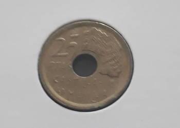 25 Pesetów Hiszpania 1996 r.