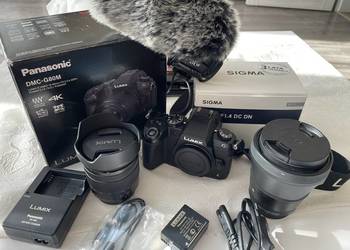 Lumix G80M Sigma 16mm f1.4 Rode videomic pro+