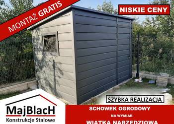 Garaż Blaszany , Wiata , Magazyn Schowek -Garaże Blaszane -Maj-BlacH