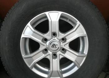 Alufelgi 16x139,7 RC z oponami Nokian WR SUV4 245/70/16 DOT 2122 5-7 mm