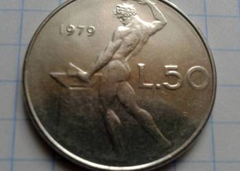 50 LIRÓW 1979 ROK - WŁOCHY