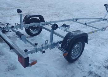 Przyczepa Temared do przewozu łodzi