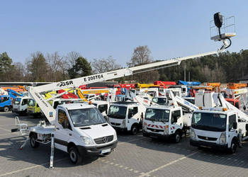 Mercedes Sprinter Zwyżka Podnośnik Koszowy GSR E 200 TE4 UDT Wysokość Podn…