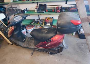 Skuter Hyosung Rush Challenger 50 | niski przebieg | OC | do ogarnięcia