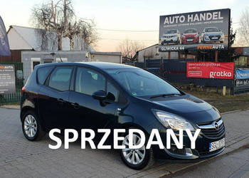 Opel Meriva Podgrzewane fotele/Nawigacja/Czujniki przód i tył/Alufelgi/Tem…