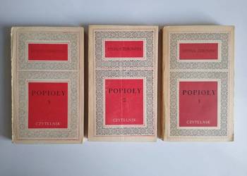 Popioły Stefan Żeromski tom 1, 2, 3 Popioły Stefan Żeromski tom 1, 2, 3