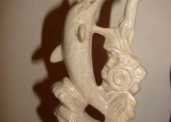 Delfin ceramiczna pijałka Duszniki