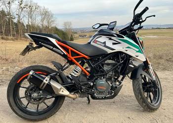 KTM Duke 125, drugi właściciel, stan bardzo dobry