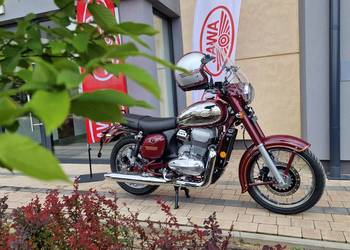 Jawa 300 CL nowa Jawa cl300 Salon Poznań 23 000,00 kolor BORDO od ręki rok