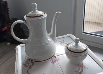 Dzbanek i cukierniczka porcelana Bavaria Dzbanek i cukierniczka porcelana Bavaria