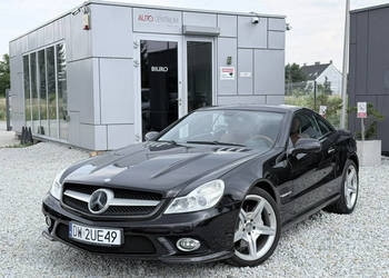 Mercedes SL 500 AMG R230 FL 5.5 V8 32V 388KM 2008r Cabrio, Climatronic, Xe…