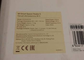 Sprzedam grzejnik elektryczny Xiaomi
