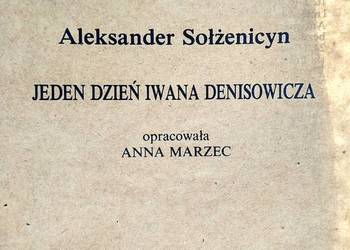 Sołżenicyn Jeden dzień Iwana Denisowicza