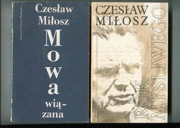 Rok myśliwego + Mowa wiązana - Czesław Miłosz