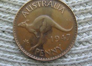Australia 1 Peny 1947r