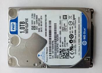 WD Blue 1TB SATA 2.5cala do laptopa