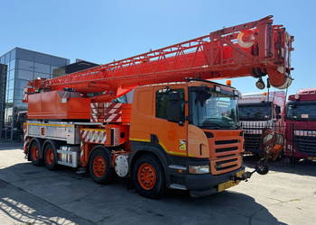 Uzywany Dzwig samochodowy FAUN HK 40 Scania 8x4