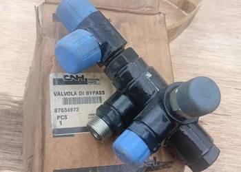 Zawór obejściowy 87634972 bypass new holland T6000 TS135A Case MXU Maxxum