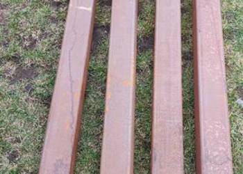 profil zamknięty 100x100x4x2000mm plus zawiasy