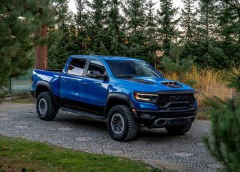 RAM 1500 TRX 5.7 V8 707 KM / NISKI przebieg / Carbon / Bezwypadkowy Do AKC…