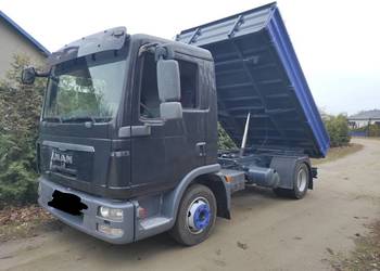 Man TGL 12 250 wywrotka trójstronna Meiller