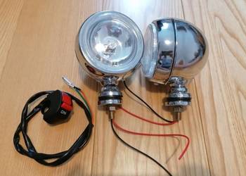 Lampy Metal boczne Lightbary Chopper Cruiser kpl 2szt.