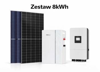 Zestaw budżetowy 8kWh LV (panele, inwerter 3 fazy, magazyn 14.34 kWh)