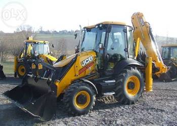 Usługi koparką ładowarką JCB 3CX TANIO - Piotrków Tryb.