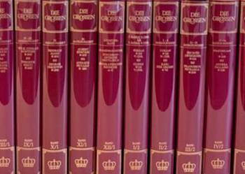 Encyklopedia niemiecka Die Grossen: gratka wydawnicza i ozdoba bibliotekii
