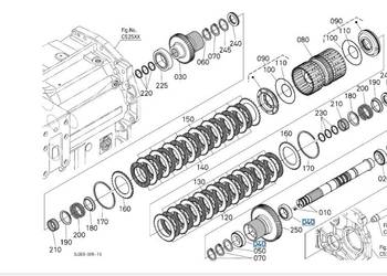 Łożysko układu przełączalnego pod obciążeniem m6 m7